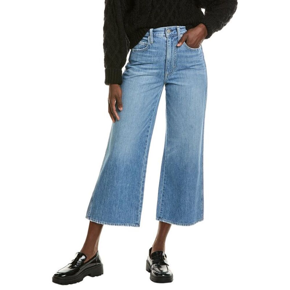 Amo Denim Womens Amo Frida Smitten Crop Jean, Blue
